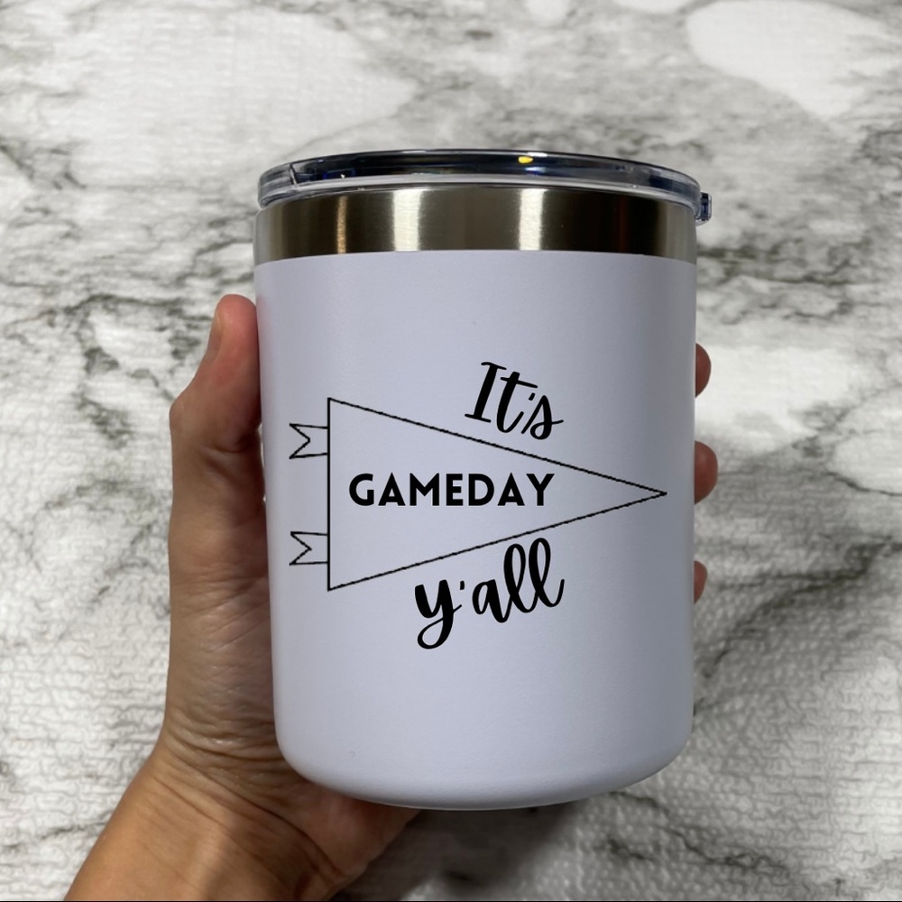 Handmade‎ 12oz Gameday tumbler